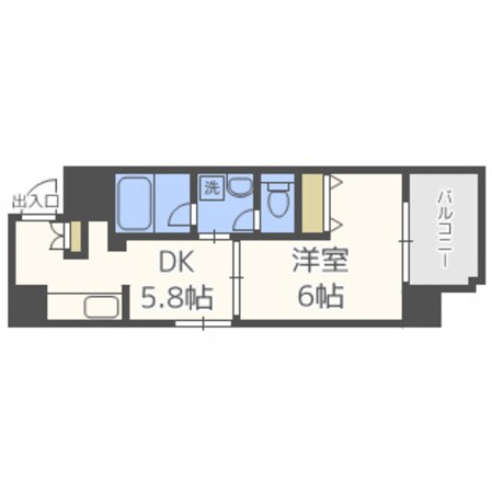 Gallery谷町の物件間取画像